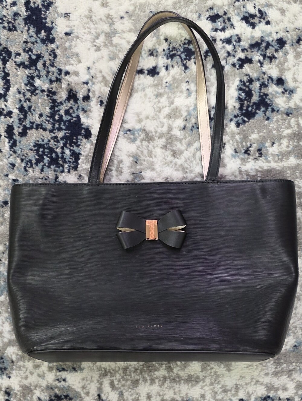 Ted Baker Black Bow Accent Purse